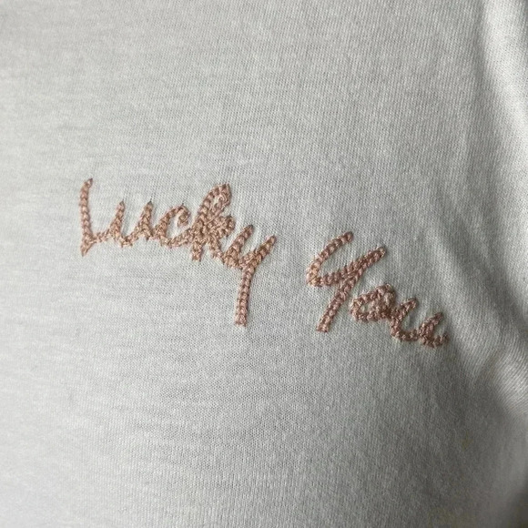 Lucky Brand |Knit Collared Button Up T- shirt - Picture 2 of 6